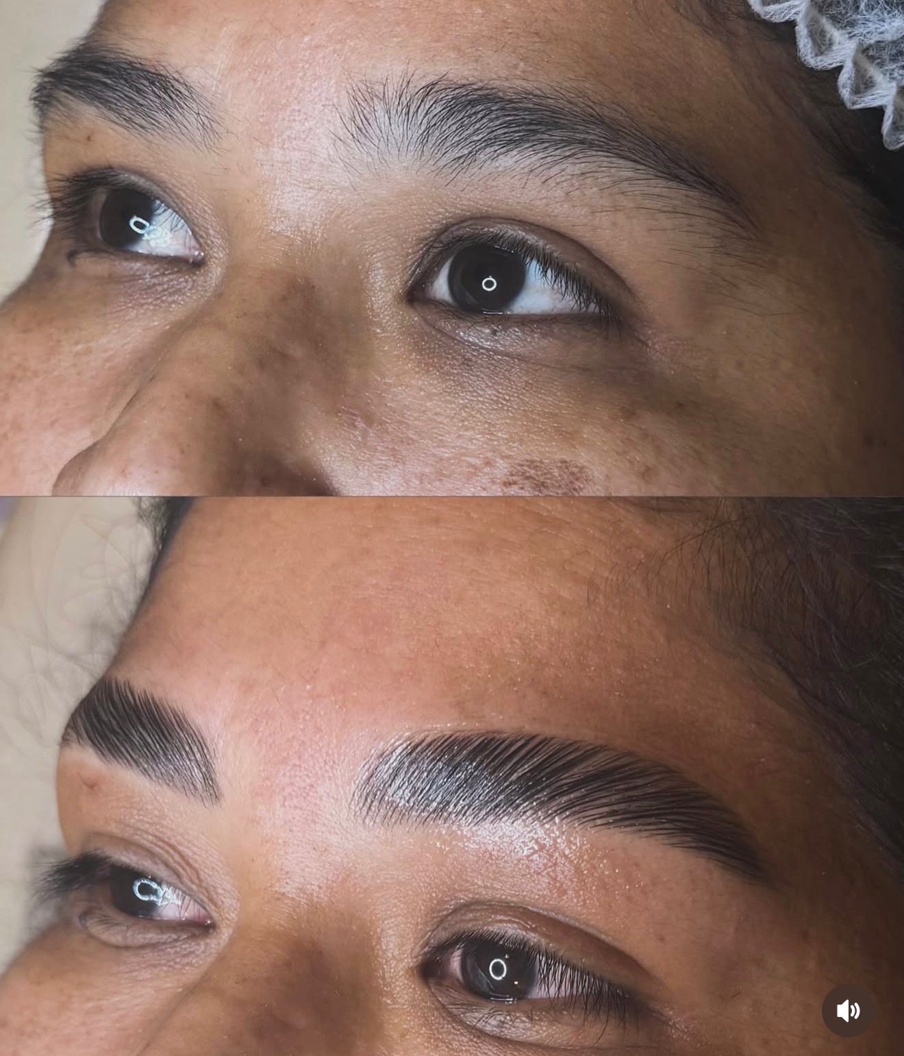 Amallure Brow UP (Brow Lamination) - resultado do procedimento